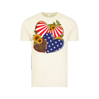 Vintage Arctic america heart and sunflower Vintage Tee - Artiststas