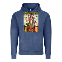 Vintage Denim christmas goat air freshener Vintage Hoodie - Artiststas