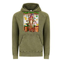 Christmas Goat Air Freshener Vintage Hoodie | Teevron
