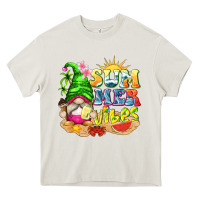 Cream summer vibes gnome tbw Heavy Core Tee - texasbilliewilder