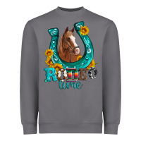 Storm horseshoe rodeo time Heavyweight Sweatshirt - Artiststas