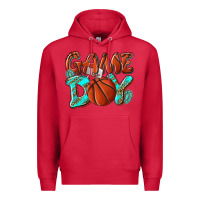 Cardinal Game day leopard basketball Premium Hoodie - NancyCooperArtShop