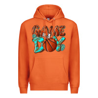 Carrot Game day leopard basketball Premium Hoodie - NancyCooperArtShop