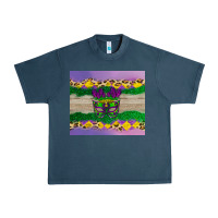 Midnight Navy mardi gras mask Urban Heavy Tee - AdoDesignShop