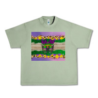 Oil Green mardi gras mask Urban Heavy Tee - AdoDesignShop