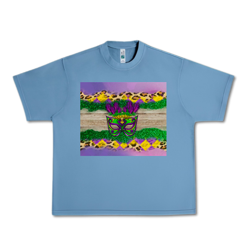 Mardi Gras Mask Urban Heavy Tee by AdoDesignShop | Teevron