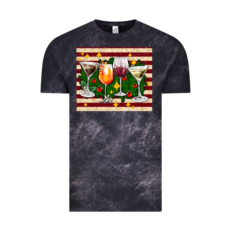 Christmas Cocktail Vintage Tee by AdoDesignShop | Teevron