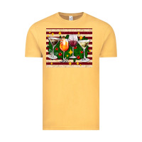 Vintage Mustard Christmas cocktail Vintage Tee - AdoDesignShop