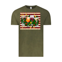 Vintage Olive Christmas cocktail Vintage Tee - AdoDesignShop