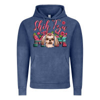 Vintage Denim love shih tzus Vintage Hoodie - JahusDesignShop