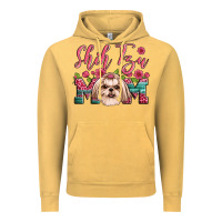 Vintage Mustard love shih tzus Vintage Hoodie - JahusDesignShop