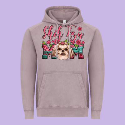 Love Shih Tzus Vintage Hoodie Designed By Jahusdesignshop