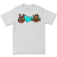 Dove Grey peace love thanksgiving turkey Premium Tee - RanaPortraitStore