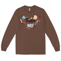 Chestnut teacher Long Sleeve Tee - MaliasSmallBusiness