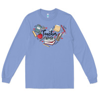 Colony Blue teacher Long Sleeve Tee - MaliasSmallBusiness