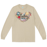 Mushroom teacher Long Sleeve Tee - MaliasSmallBusiness