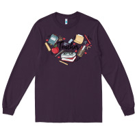 Plum teacher Long Sleeve Tee - MaliasSmallBusiness