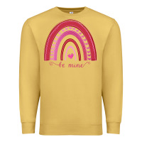 Antique Gold Valentines Day Rainbow Premium Sweatshirt - Bettercallsaul