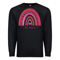 Black Valentines Day Rainbow Premium Sweatshirt - Bettercallsaul