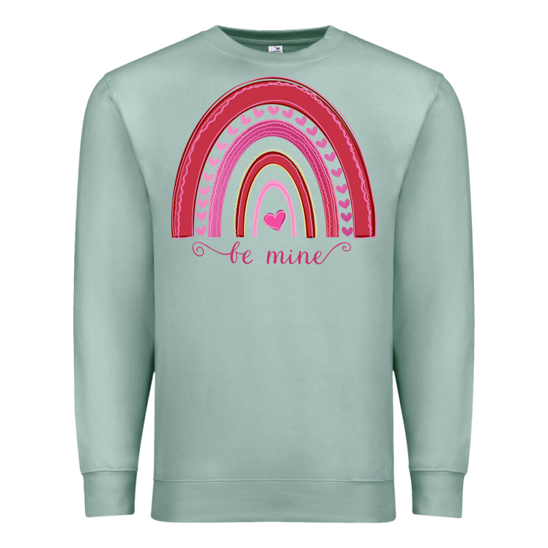 Valentines Day Rainbow Premium Sweatshirt by Bettercallsaul | Teevron