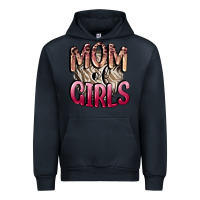 Navy Mom of Girls Mother's Day Urban Hoodie - CowGirlArtShop