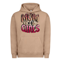 Pigment Burro Mom of Girls Mother's Day Urban Hoodie - CowGirlArtShop