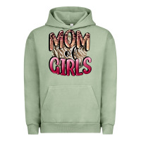 Pigment Oil Green Mom of Girls Mother's Day Urban Hoodie - CowGirlArtShop