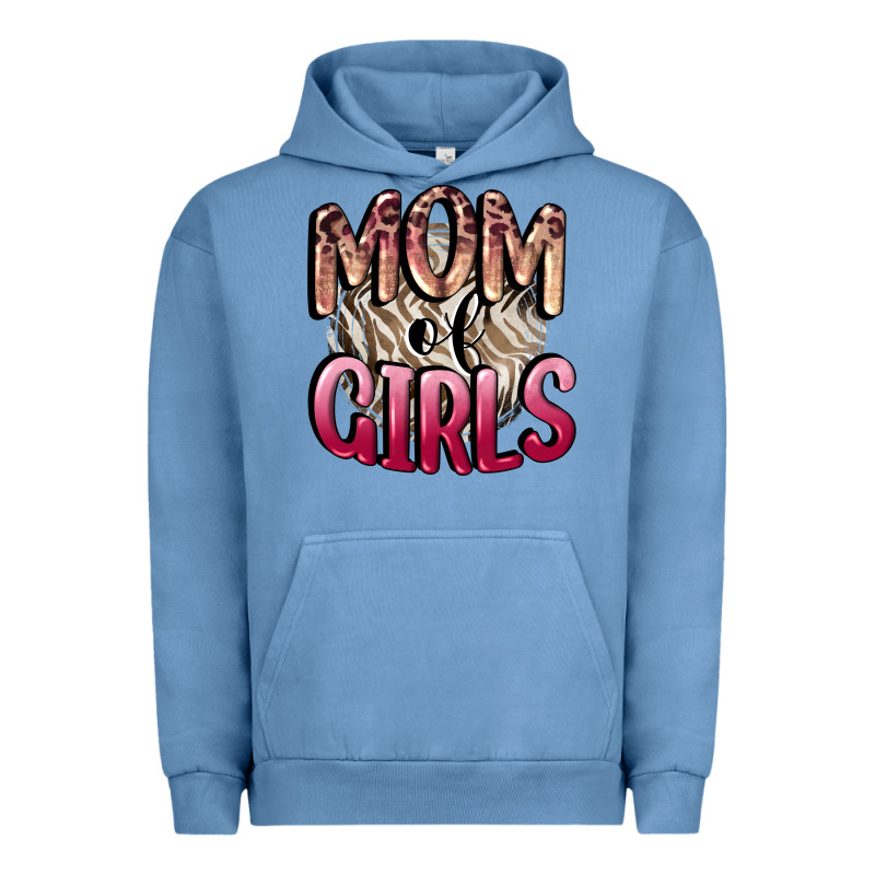 Mom Of Girls Mother's Day Urban Hoodie by CowGirlArtShop | Teevron