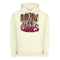 Pigment Pistachio Mom of Girls Mother's Day Urban Hoodie - CowGirlArtShop