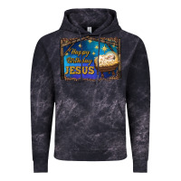 Cloud Black happy birthday jesus Vintage Hoodie - RanaPortraitStore