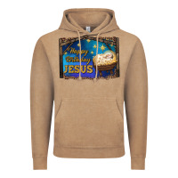 Vintage Coffee happy birthday jesus Vintage Hoodie - RanaPortraitStore