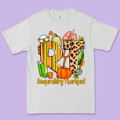 Fall Rt Respiratory Therapist Premium Tee Designed By Zillion Design Studio