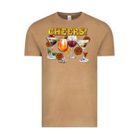Vintage Camel Cheers Christmas Coctail Vintage Tee - AdoDesignShop