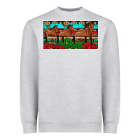 Heather Grey horses roses ann cactuses license plate Heavyweight Sweatshirt - Artiststas
