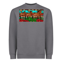 Storm horses roses ann cactuses license plate Heavyweight Sweatshirt - Artiststas