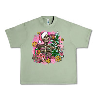 Oil Green pink coffee gifts christmas skeleton coffee Urban Heavy Tee - AdoDesignShop