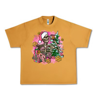 Peanut Butter pink coffee gifts christmas skeleton coffee Urban Heavy Tee - AdoDesignShop