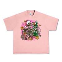 Salmon pink coffee gifts christmas skeleton coffee Urban Heavy Tee - AdoDesignShop