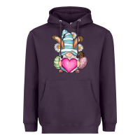 Plum Easter gnome Heavyweight Hoodie - RanaPortraitStore