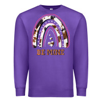 Purple Valentines Day Rainbow, Valentines Day Rainbow Cowhide, Premium Sweatshirt - Bettercallsaul