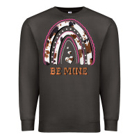 Smoke Valentines Day Rainbow, Valentines Day Rainbow Cowhide, Premium Sweatshirt - Bettercallsaul