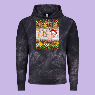 Christmas Pig Vintage Hoodie Designed By Artiststas