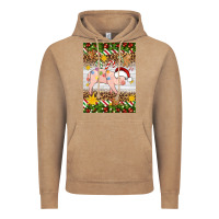 Vintage Coffee christmas pig Vintage Hoodie - Artiststas