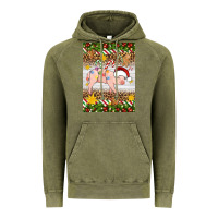 Vintage Olive christmas pig Vintage Hoodie - Artiststas
