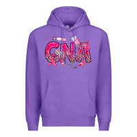 Purple breast cancer cna certified nursing assistant Premium Hoodie - JahusDesignShop