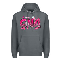 Rock breast cancer cna certified nursing assistant Premium Hoodie - JahusDesignShop