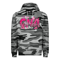 Slate Camo breast cancer cna certified nursing assistant Premium Hoodie - JahusDesignShop