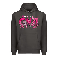 Smoke breast cancer cna certified nursing assistant Premium Hoodie - JahusDesignShop