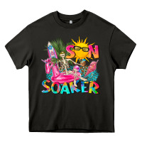Asphalt sun soaker Heavy Core Tee - texasbilliewilder