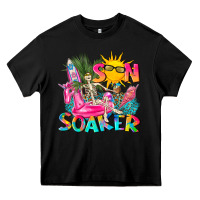 Black sun soaker Heavy Core Tee - texasbilliewilder